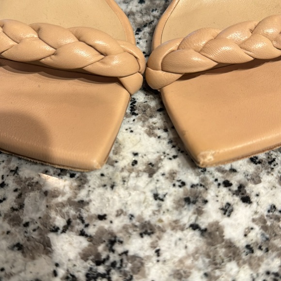 Stuart Weitzman Braided Leather Sandals - Picture 7 of 7